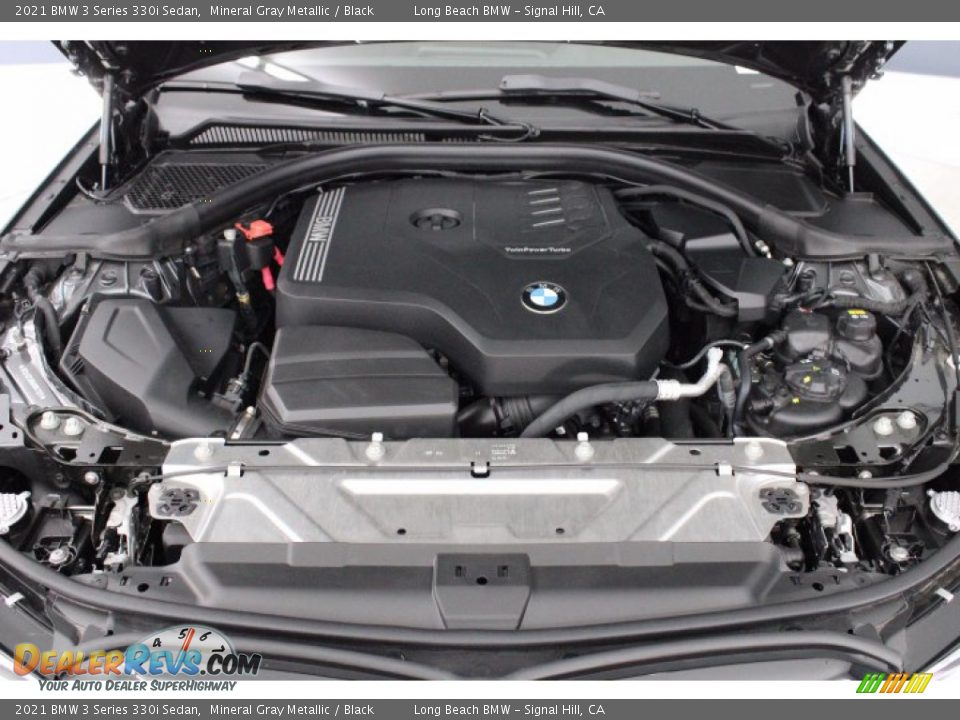2021 BMW 3 Series 330i Sedan Mineral Gray Metallic / Black Photo #19