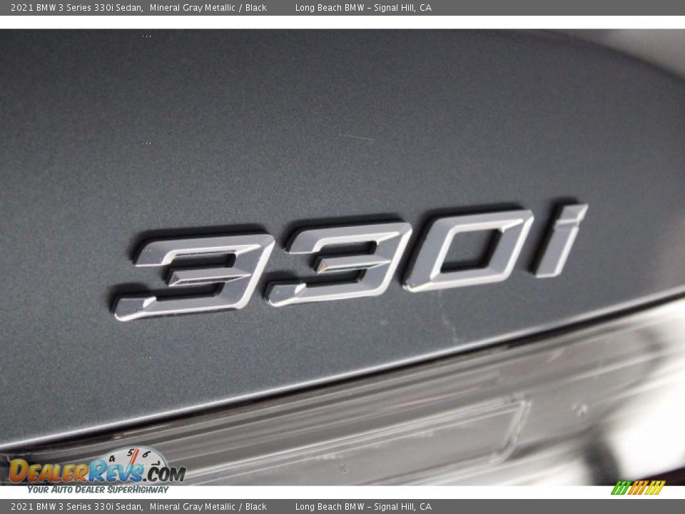 2021 BMW 3 Series 330i Sedan Mineral Gray Metallic / Black Photo #24