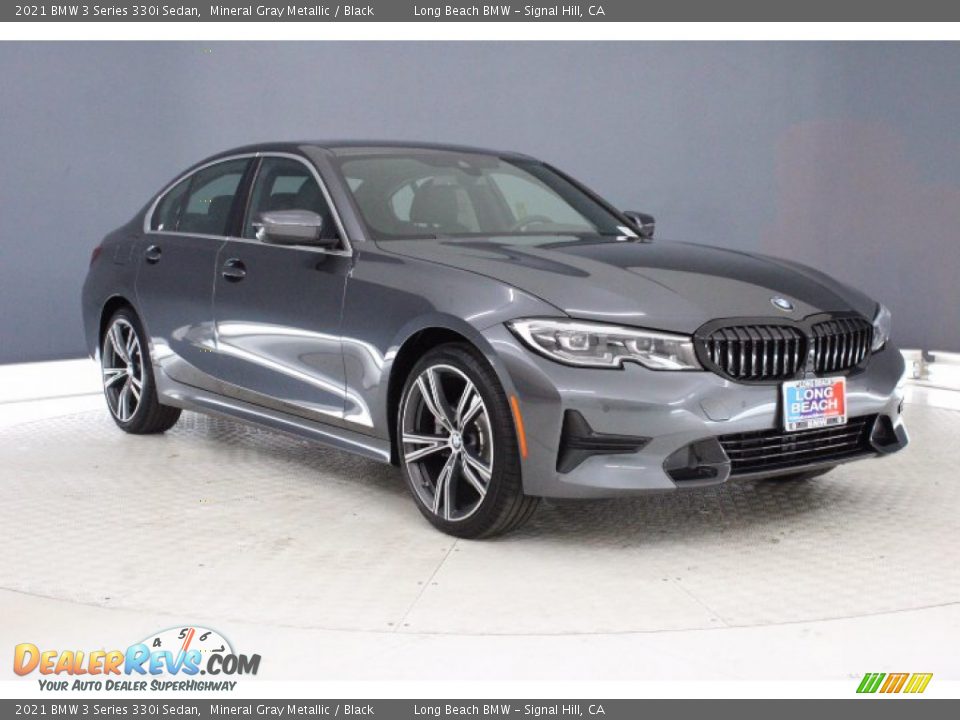 2021 BMW 3 Series 330i Sedan Mineral Gray Metallic / Black Photo #27