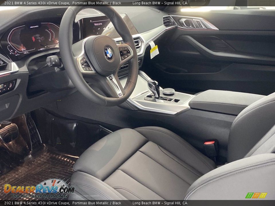 2021 BMW 4 Series 430i xDrive Coupe Portimao Blue Metallic / Black Photo #18