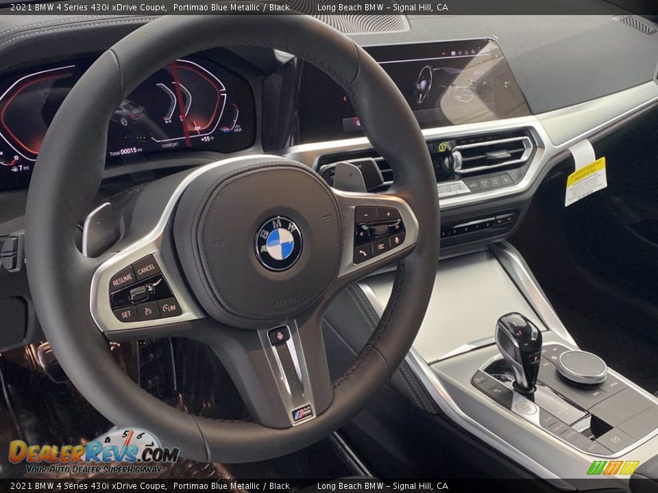 2021 BMW 4 Series 430i xDrive Coupe Steering Wheel Photo #19