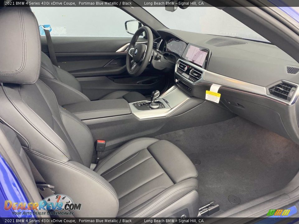2021 BMW 4 Series 430i xDrive Coupe Portimao Blue Metallic / Black Photo #26