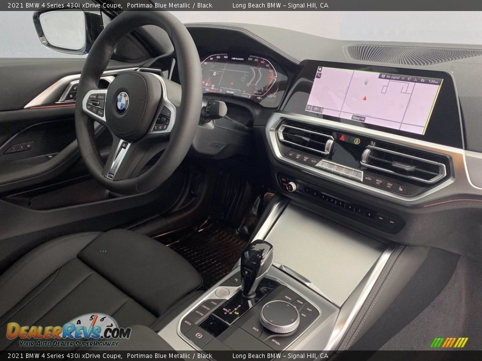 2021 BMW 4 Series 430i xDrive Coupe Portimao Blue Metallic / Black Photo #28