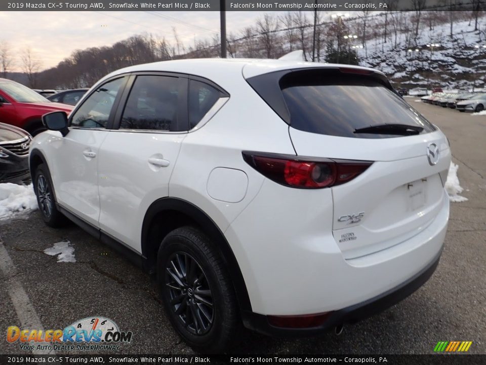 2019 Mazda CX-5 Touring AWD Snowflake White Pearl Mica / Black Photo #2