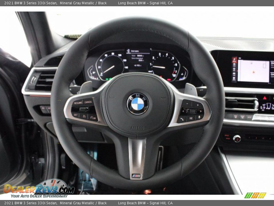 2021 BMW 3 Series 330i Sedan Mineral Gray Metallic / Black Photo #8