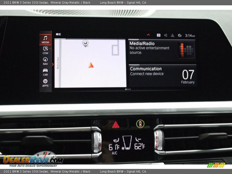 2021 BMW 3 Series 330i Sedan Mineral Gray Metallic / Black Photo #12