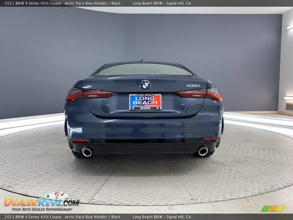 2021 BMW 4 Series 430i Coupe Arctic Race Blue Metallic / Black Photo #15