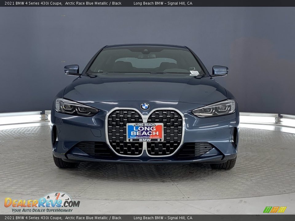 2021 BMW 4 Series 430i Coupe Arctic Race Blue Metallic / Black Photo #21