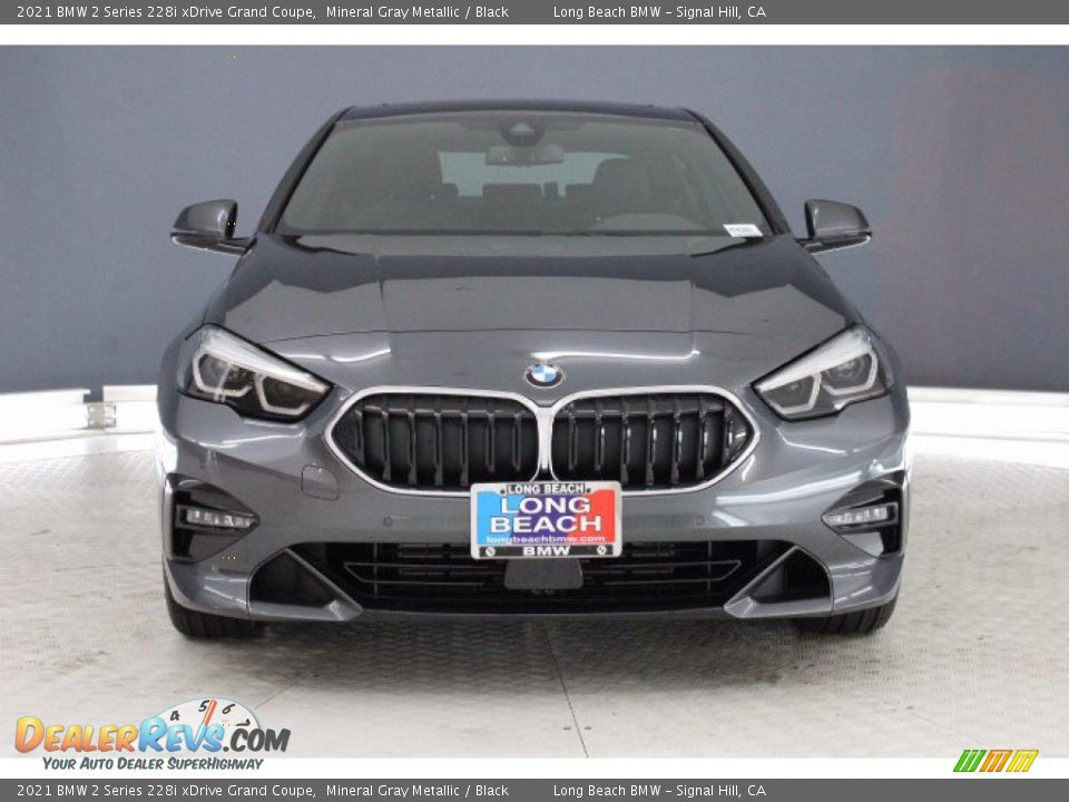 2021 BMW 2 Series 228i xDrive Grand Coupe Mineral Gray Metallic / Black Photo #2