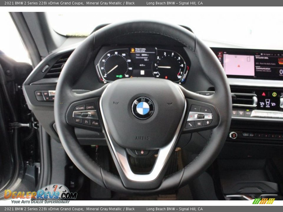 2021 BMW 2 Series 228i xDrive Grand Coupe Mineral Gray Metallic / Black Photo #8