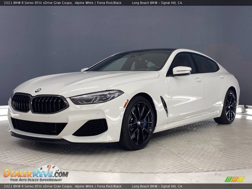 Alpine White 2021 BMW 8 Series 850i xDrive Gran Coupe Photo #6