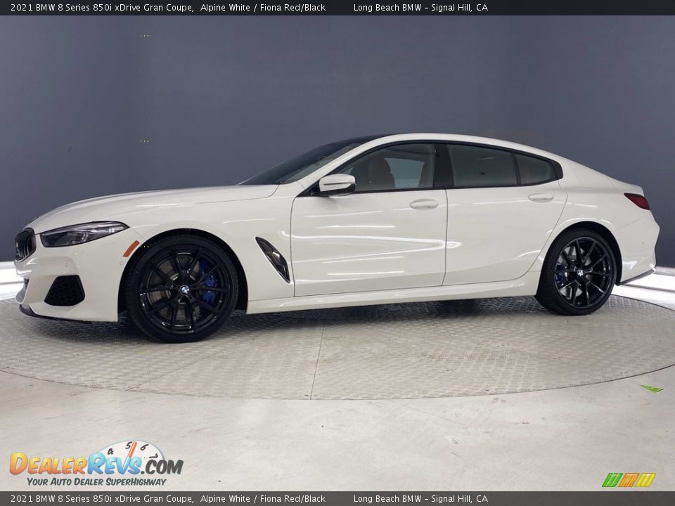 Alpine White 2021 BMW 8 Series 850i xDrive Gran Coupe Photo #7