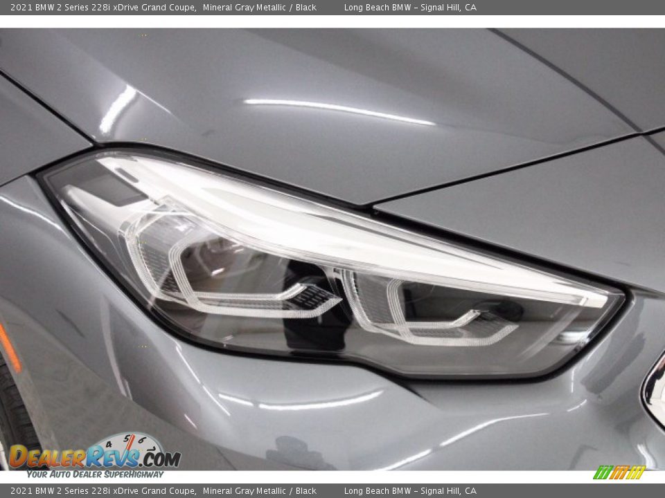 2021 BMW 2 Series 228i xDrive Grand Coupe Mineral Gray Metallic / Black Photo #20