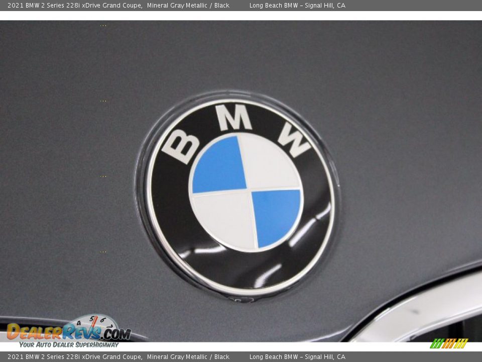 2021 BMW 2 Series 228i xDrive Grand Coupe Mineral Gray Metallic / Black Photo #21