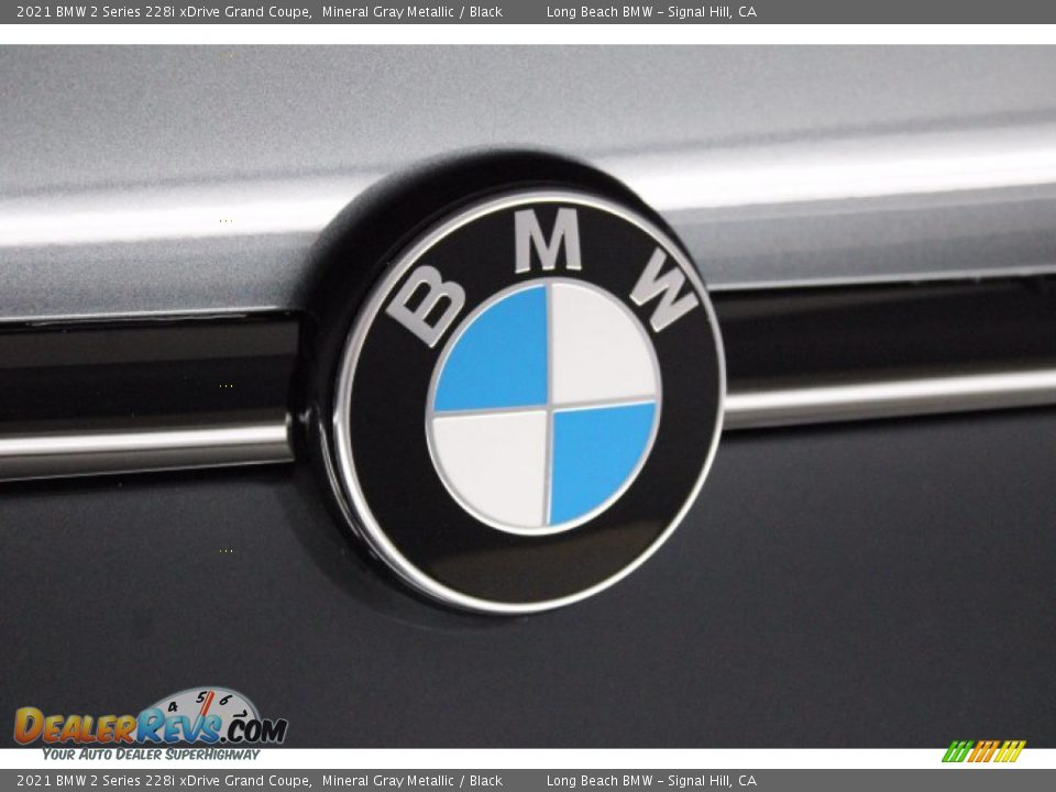2021 BMW 2 Series 228i xDrive Grand Coupe Mineral Gray Metallic / Black Photo #23