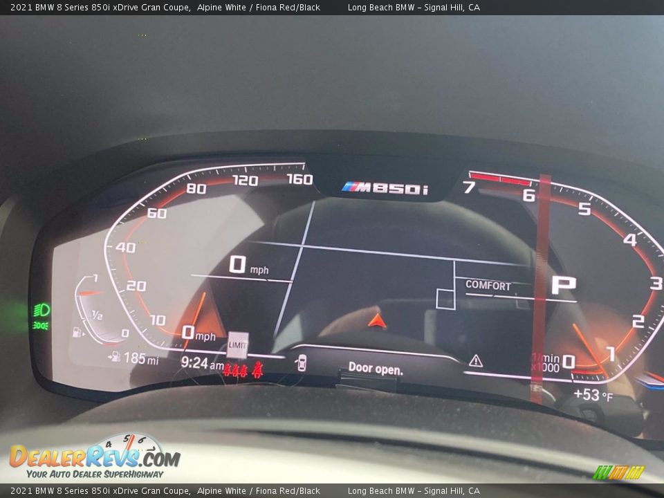 2021 BMW 8 Series 850i xDrive Gran Coupe Gauges Photo #29