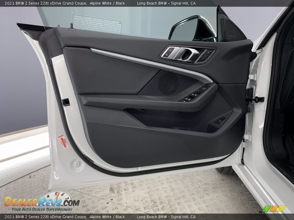 2021 BMW 2 Series 228i xDrive Grand Coupe Alpine White / Black Photo #9