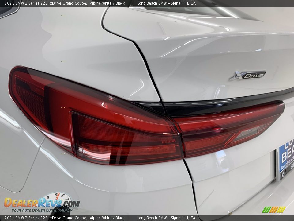 2021 BMW 2 Series 228i xDrive Grand Coupe Alpine White / Black Photo #12