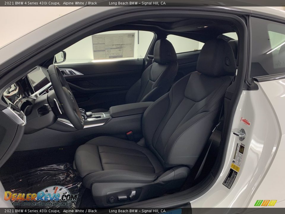 Front Seat of 2021 BMW 4 Series 430i Coupe Photo #7