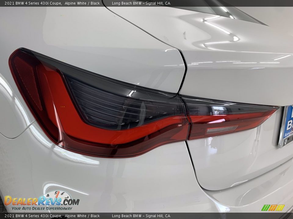 2021 BMW 4 Series 430i Coupe Alpine White / Black Photo #8