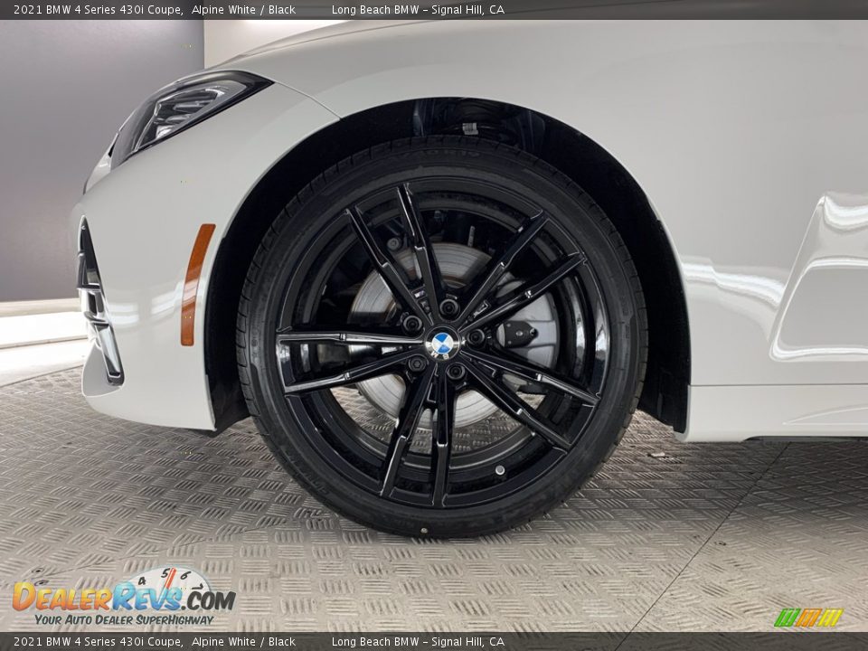 2021 BMW 4 Series 430i Coupe Alpine White / Black Photo #12