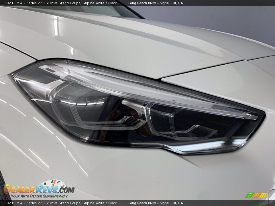 2021 BMW 2 Series 228i xDrive Grand Coupe Alpine White / Black Photo #20