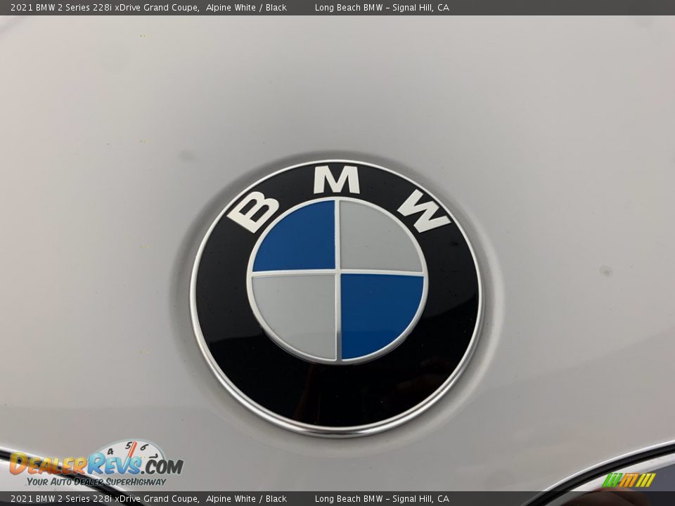 2021 BMW 2 Series 228i xDrive Grand Coupe Alpine White / Black Photo #21