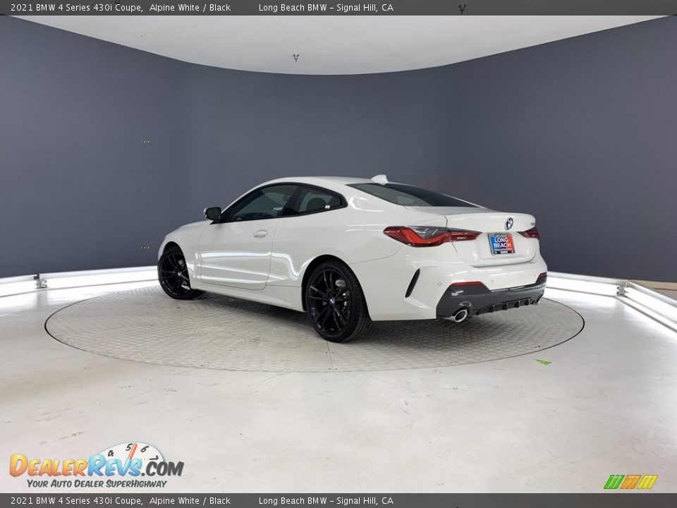 2021 BMW 4 Series 430i Coupe Alpine White / Black Photo #17