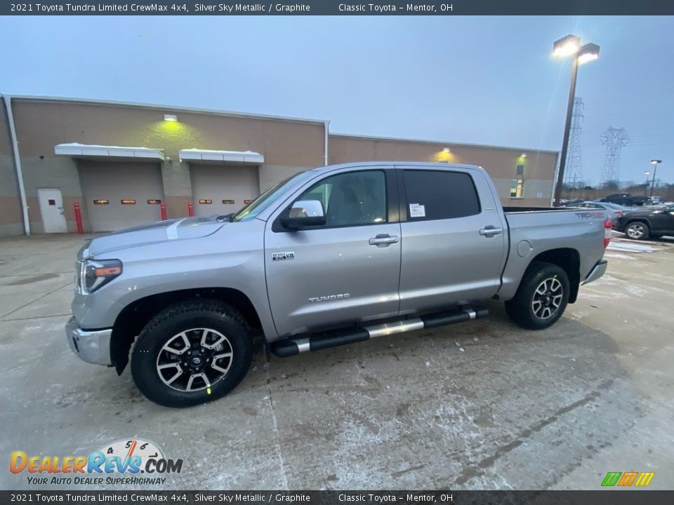 2021 Toyota Tundra Limited CrewMax 4x4 Silver Sky Metallic / Graphite Photo #1