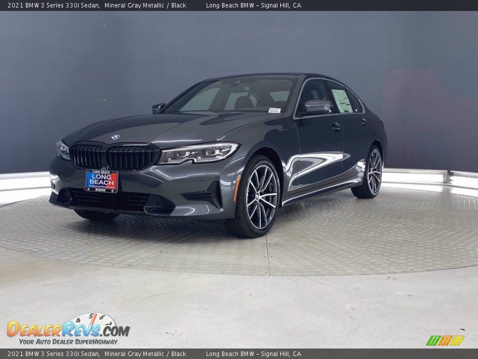 2021 BMW 3 Series 330i Sedan Mineral Gray Metallic / Black Photo #3
