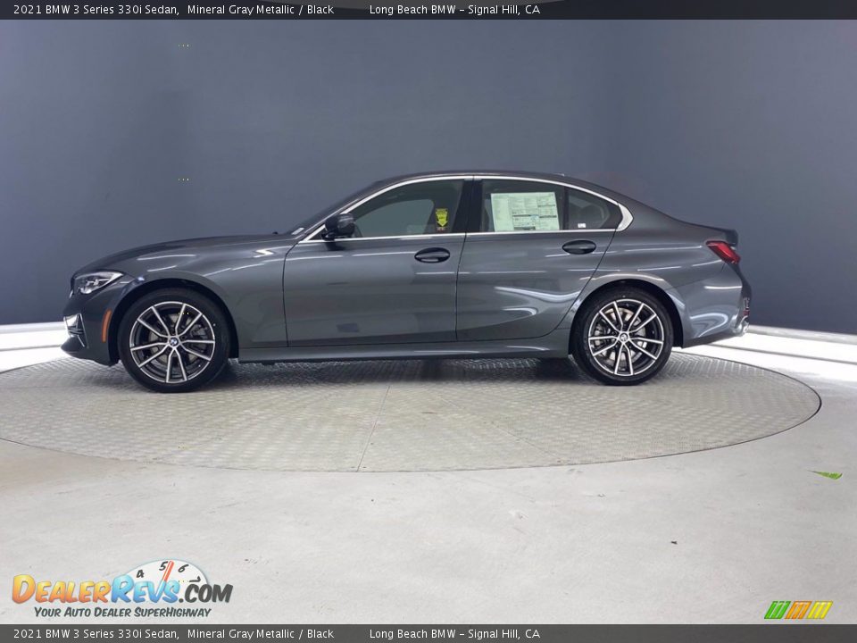 2021 BMW 3 Series 330i Sedan Mineral Gray Metallic / Black Photo #5