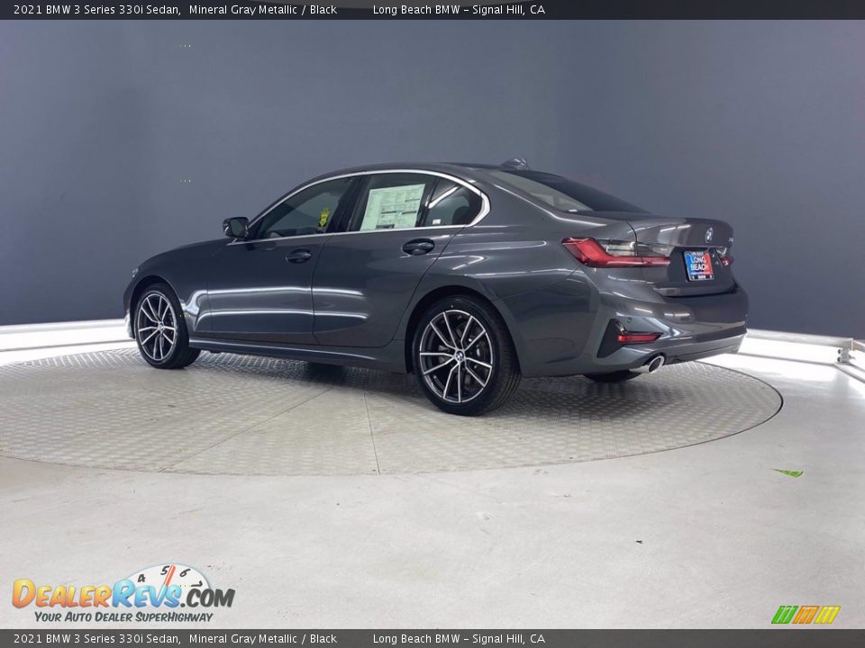 2021 BMW 3 Series 330i Sedan Mineral Gray Metallic / Black Photo #6