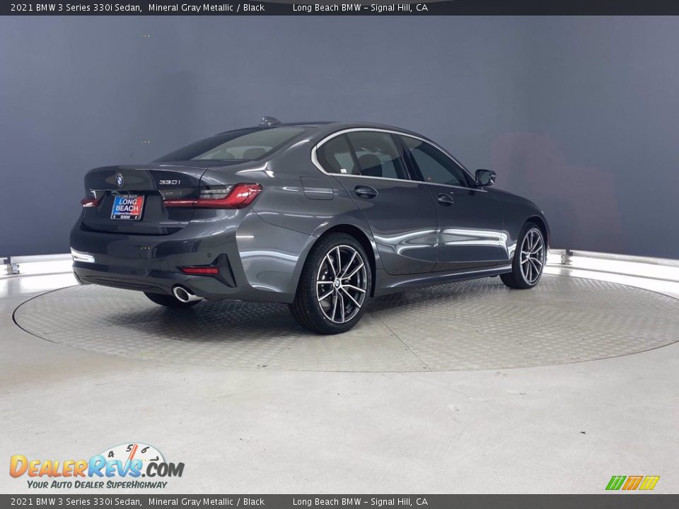 2021 BMW 3 Series 330i Sedan Mineral Gray Metallic / Black Photo #9