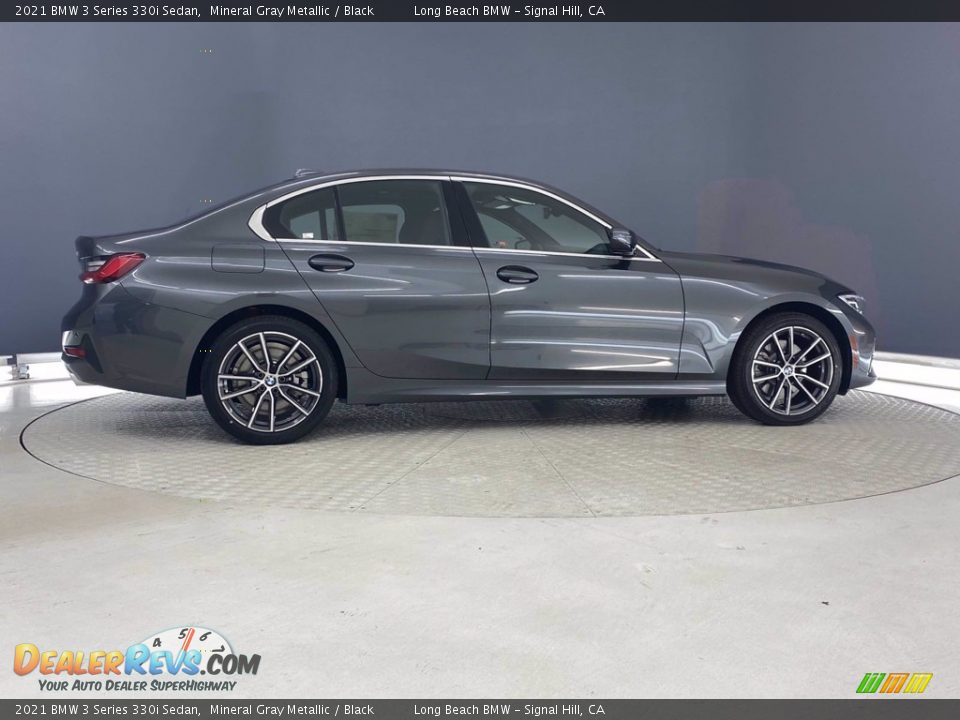 2021 BMW 3 Series 330i Sedan Mineral Gray Metallic / Black Photo #10