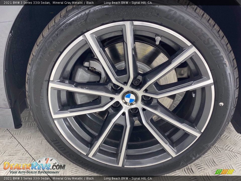 2021 BMW 3 Series 330i Sedan Mineral Gray Metallic / Black Photo #13