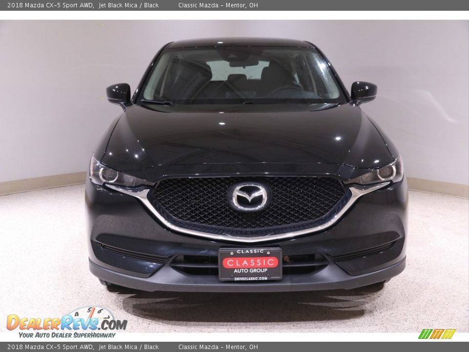 2018 Mazda CX-5 Sport AWD Jet Black Mica / Black Photo #2