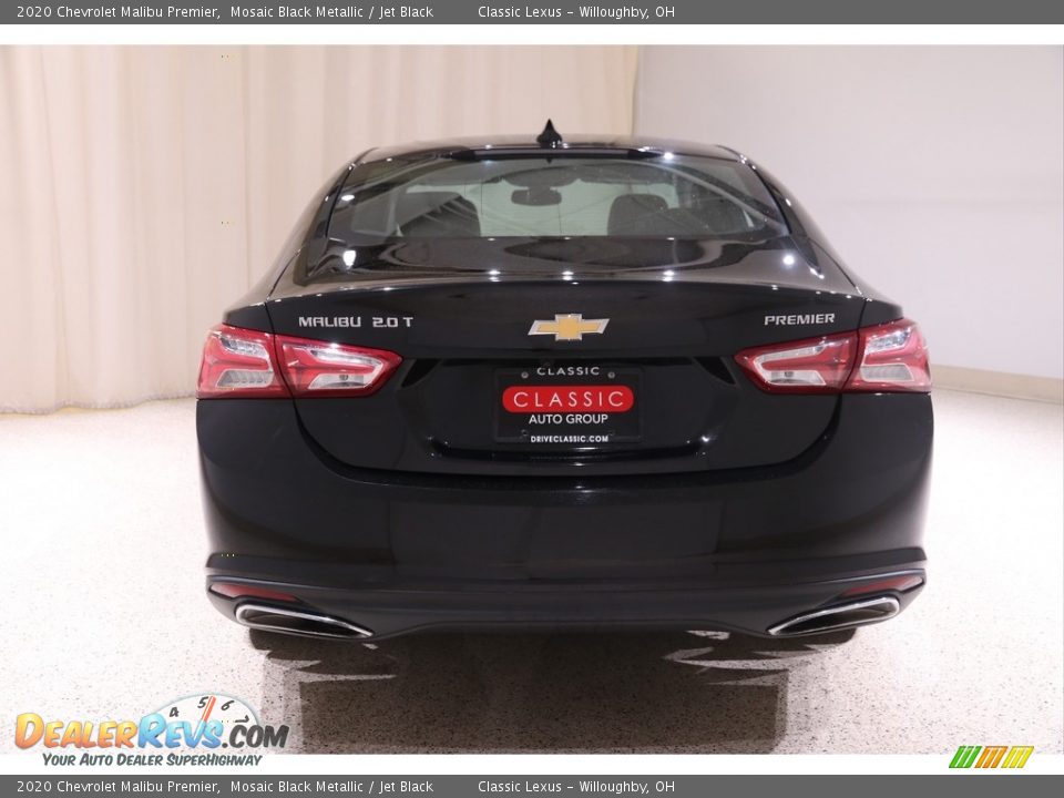 2020 Chevrolet Malibu Premier Mosaic Black Metallic / Jet Black Photo #21