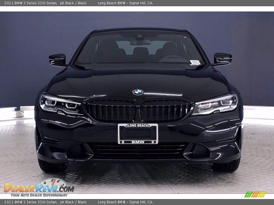 2021 BMW 3 Series 330i Sedan Jet Black / Black Photo #2