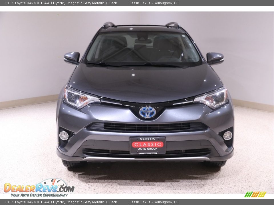 2017 Toyota RAV4 XLE AWD Hybrid Magnetic Gray Metallic / Black Photo #2