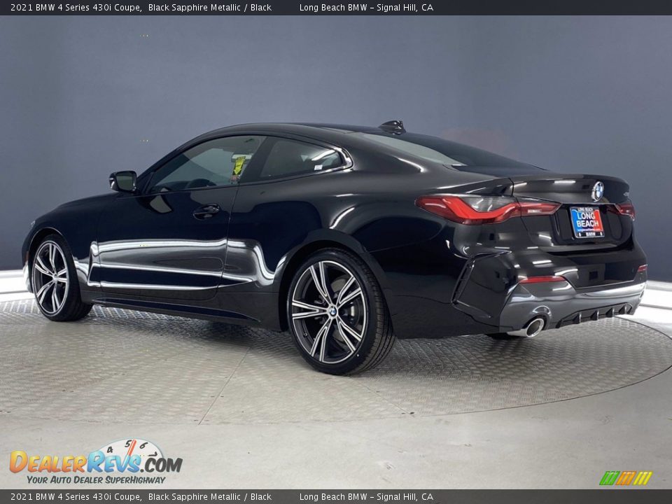 2021 BMW 4 Series 430i Coupe Black Sapphire Metallic / Black Photo #10