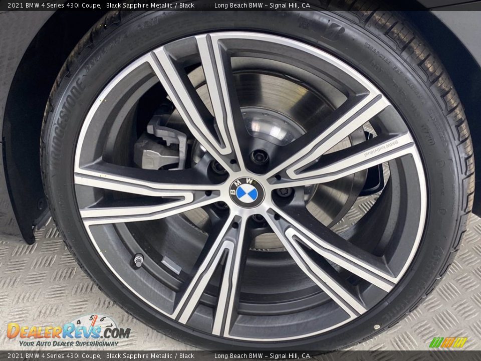 2021 BMW 4 Series 430i Coupe Black Sapphire Metallic / Black Photo #13