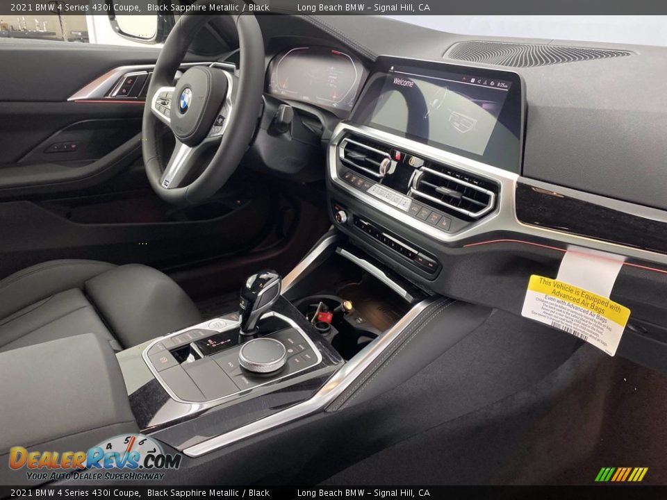2021 BMW 4 Series 430i Coupe Black Sapphire Metallic / Black Photo #19