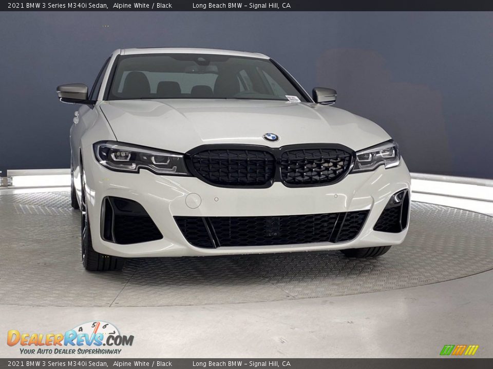 2021 BMW 3 Series M340i Sedan Alpine White / Black Photo #4