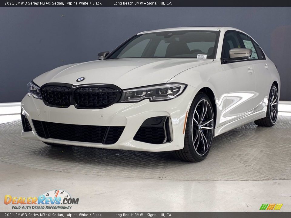 2021 BMW 3 Series M340i Sedan Alpine White / Black Photo #6