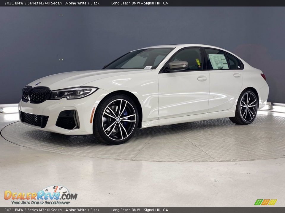 2021 BMW 3 Series M340i Sedan Alpine White / Black Photo #7