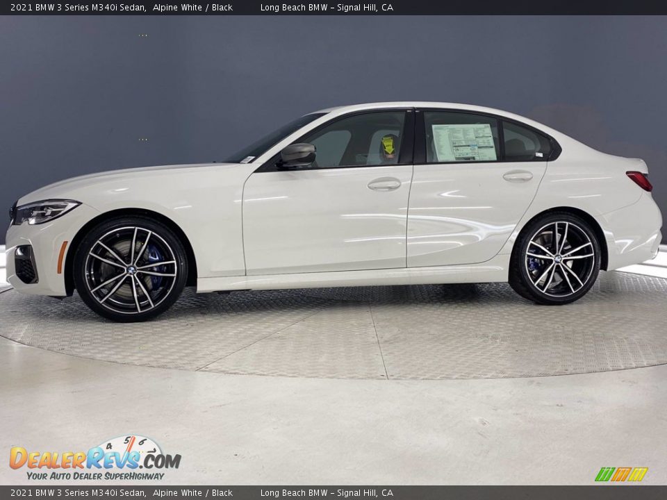 2021 BMW 3 Series M340i Sedan Alpine White / Black Photo #8