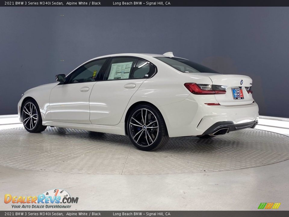 2021 BMW 3 Series M340i Sedan Alpine White / Black Photo #9