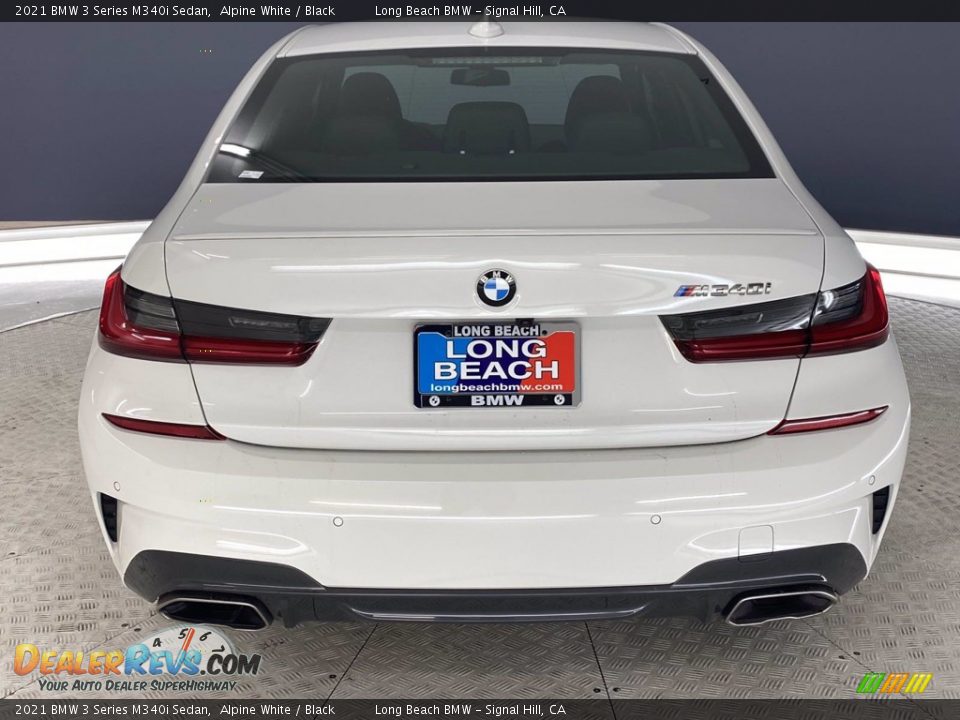 2021 BMW 3 Series M340i Sedan Alpine White / Black Photo #10