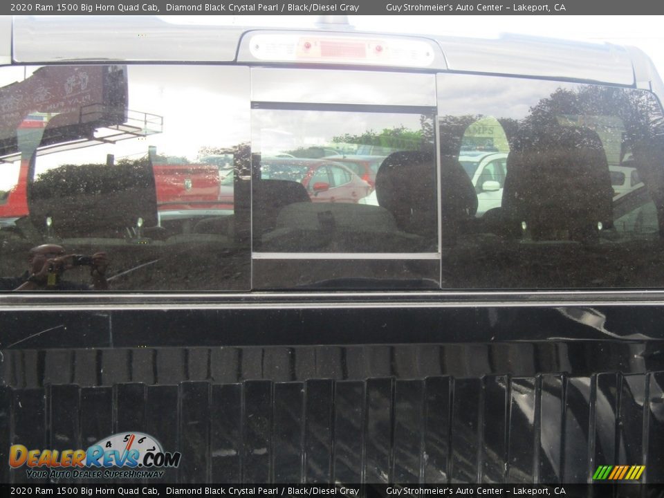 2020 Ram 1500 Big Horn Quad Cab Diamond Black Crystal Pearl / Black/Diesel Gray Photo #16