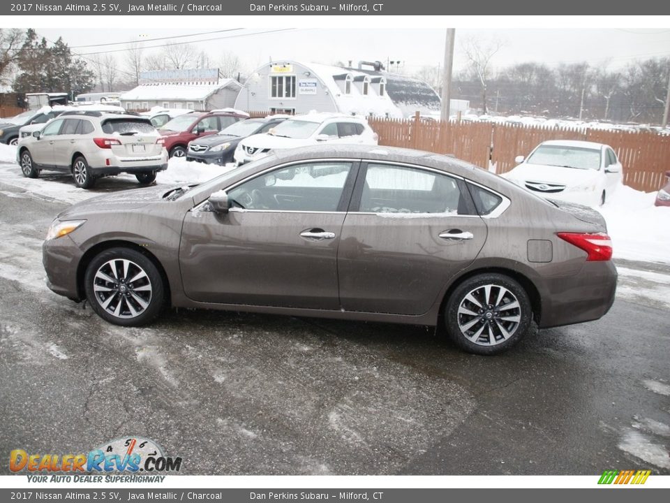 2017 Nissan Altima 2.5 SV Java Metallic / Charcoal Photo #8